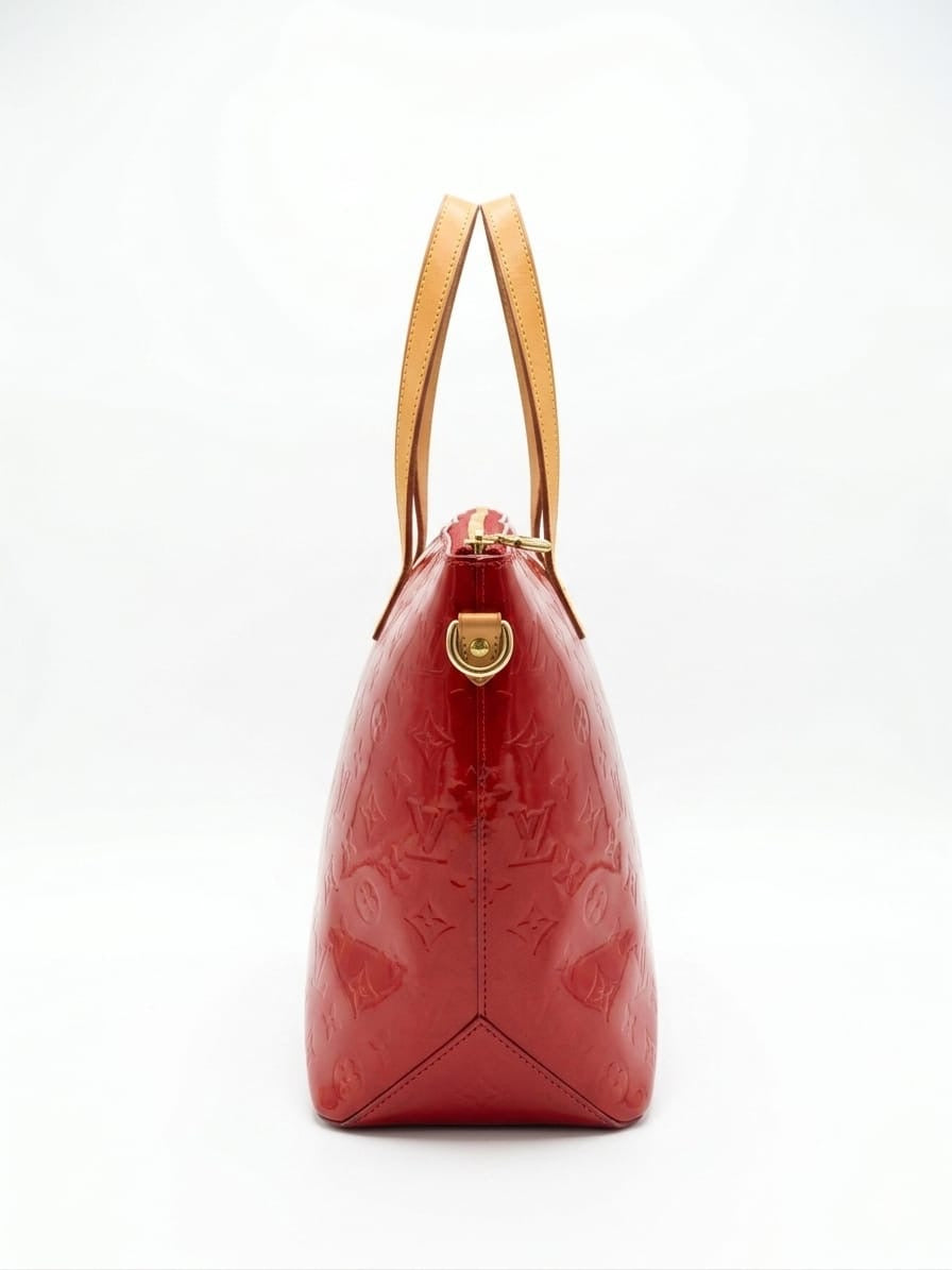 Pomme D'Amour Monogram Vernis Bellevue PM Handbag