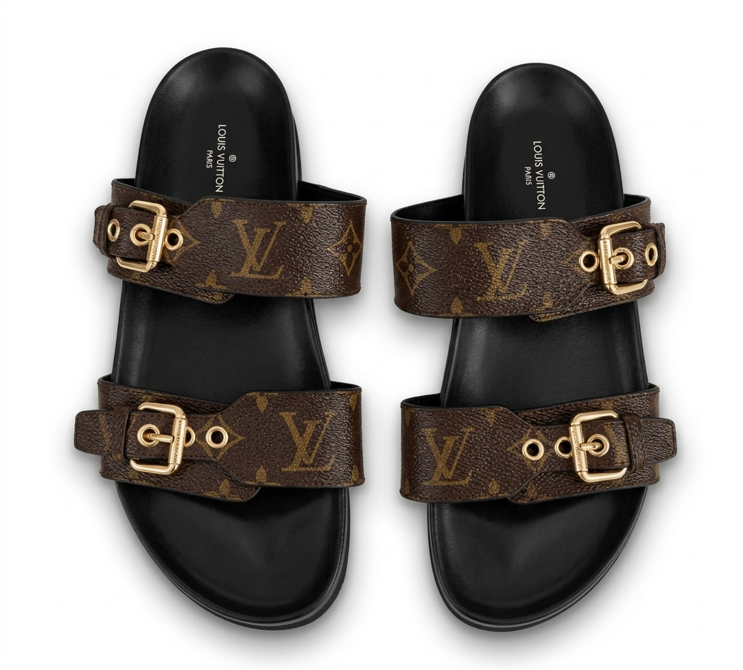 Bom Dia Flat Mule Sandals