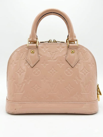 Alma BB Handbag in a Nude Patent Leather