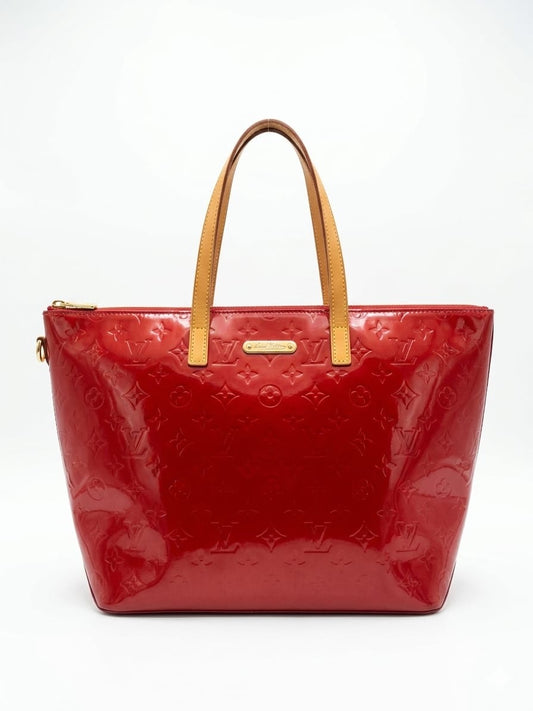 Pomme D'Amour Monogram Vernis Bellevue PM Handbag