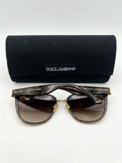 DG2107 sunglasses in gold-tone metal accents