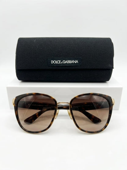 DG2107 sunglasses in gold-tone metal accents