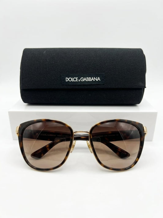 DG2107 sunglasses in gold-tone metal accents