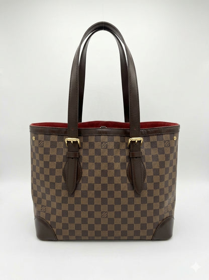 Louis Vuitton Damier Ebene Hampstead MM Tote Bag