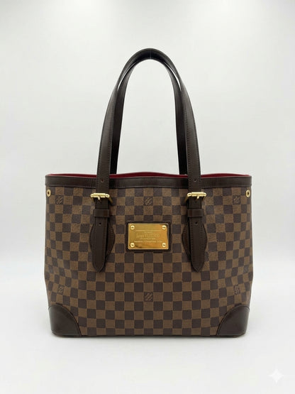 Louis Vuitton Damier Ebene Hampstead MM Tote Bag