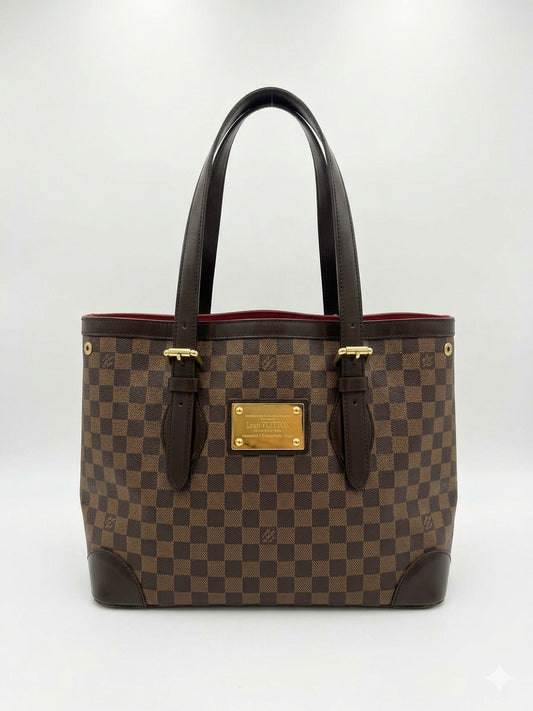 Louis Vuitton Damier Ebene Hampstead MM Tote Bag